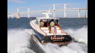 Upshort Talaria 44 Express Mk2 - Hinckley Yacht Film - For Sale, Annapolis, MD - Drone Film