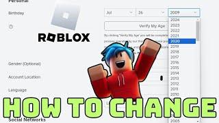 How to actually change your age or birthday on roblox! (over 13) || Roblox Age Change Guide 2024