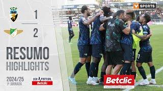 Resumo: Farense 1-2 Moreirense (Liga 24/25 #1)