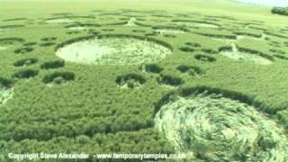 crop circle White Sheet Hill Wilts UK 2010