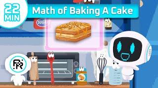 Learning to Bake a Cake! | Argo's World | STEM for Kids