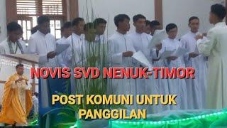 LAGU-LAGU POST KOMUNI UNTUK PANGGILAN: "Frater Bruder Novis SVD Nenuk-Timor"