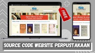 SISTEM INFORMASI PERPUSTAKAAN BERBASIS WEBSITE | BONUS SOURCE CODE (S&K) BERLAKU