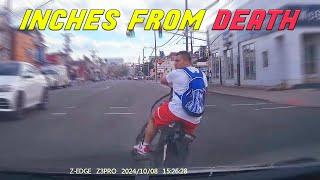 EXTREME CLOSE CALLS 2024 (caught on dashcam) | PART 4