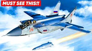 Russian Jets with HYPERSONIC Missiles Patrolling over Black Sea