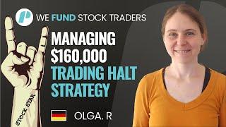 Olga is Managing a $160,000 Trading Halt Strategy - Trade The Pool Fund