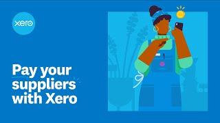 Pay your suppliers with Xero