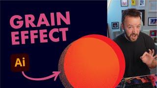 How to add a grain effect in Illustrator