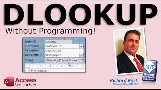 Microsoft Access DLOOKUP Without Programming