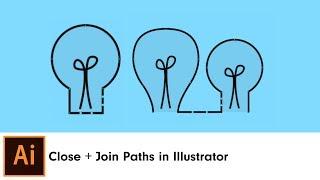 Close + Join Paths in Illustrator | InkScribe