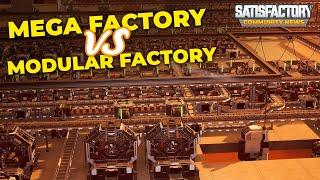 Mega Factories vs Modular Factories | Satisfactory
