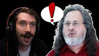 Stallman Responds to GNU Copy Pasta!!! | Prime Reacts