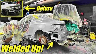 My Wrecked 2024 BMW M4 Comp Is FINALLY Rebuilt Time for Paint!