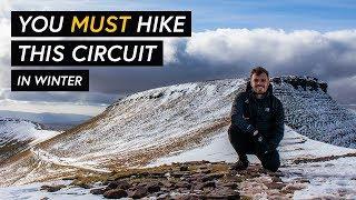 Hike Pen y Fan in Winter - Full Horseshoe Ridge Walk