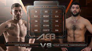 Дэн Конеки vs. Довлетджан Ягшимурадов | Dan Konecke vs. Dovletdzhan Yagshimuradov | ACB 52