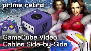 GameCube Composite vs S-Video vs GCVideo vs Wii Component Cable