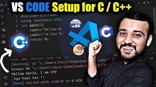 How to install C & C++ in Visual Studio Code | Setup VS Code for C & C++ Programmers [ 2024 ] 