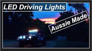 LED Driving Lights 4x4 - ( All Australian Made )