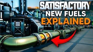 *NEW* Rocket Fuel & Ionized Fuel In Satisfactory 1.0 Explained!!