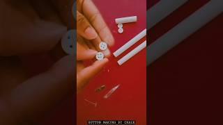 Chalk button making #explore #youtubeshorts #trending #diy #creative #viral #craft #shorts #short