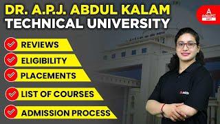 Dr. A.P.J. Abdul Kalam Technical University | Eligibility Admission Process List of courses