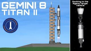 Gemini 8 Mission/ Titan II Rocket in SpaceFlight Simulator 1.5 | SFS |