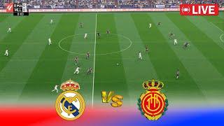 LIVE : Real Madrid vs Mallorca - La Liga 24/25 Spain | Full Match | PES 21 Game Simulation