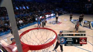 Foot Locker Three-Point Contest: Kevin Durant`s Final Round