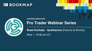 Scenarios with HIRO Options Indicator in Bookmap | Brent Kochuba | Pro Trader Webinar