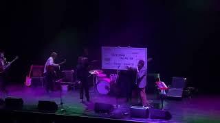 Jacob Rubeck gives check to Dark Tea (Live @ The Wiltern)