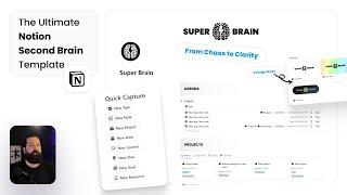 Super Brain - The Ultimate Notion Second Brain Template