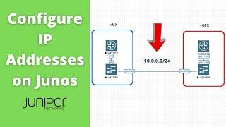 Configure IP Addresses on Juniper Devices