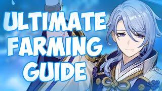 ULTIMATE Ayato Farming Guide - EVERYTHING you need for Level 90 AND MORE