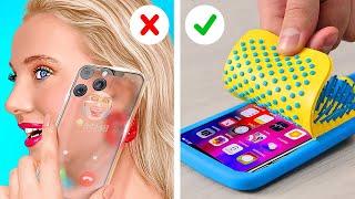 DIY PHONE HACKS || Best Parenting Smart Tips And Hacks By 123GO!GOLD