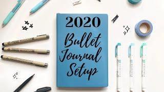 2020 Bullet Journal Setup | Minimal and Simple