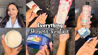 EVERYTHING SHOWER ROUTINE 🫧 Bodycare, Skincare & Haircare 