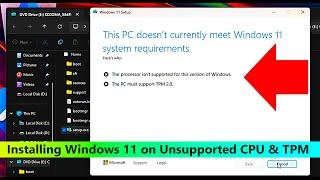 Fix Windows 11 not meet the minimum requirements – (2024 Update) Easy Tutorial