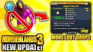 Borderlands 3 NEW UPDATE - EVERYTHING YOU NEED TO KNOW!