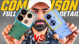 Best Smartphone Under 70k ! Oppo Reno 11F Vs Infinix Note 40pro ! Camera Test & PUBG Test & More 