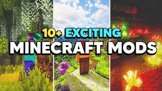 10+ EXCITING Minecraft Mods for Survival! (1.21)