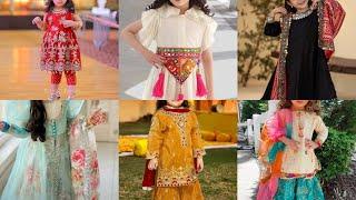 stylish Pakistan party wear dress for baby girl/ party wear dresses for kids #dressdesigning2024