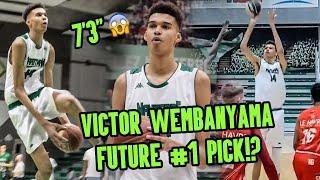 7'3" Victor Wembanyama is BLOWING Up! FULL 2020 SEASON HIGHLIGHTS! Future #1 NBA Draft Pick!?