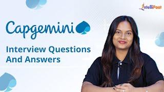 Capgemini Interview Questions And Answers | Capgemini Interview For Freshers | Intellipaat