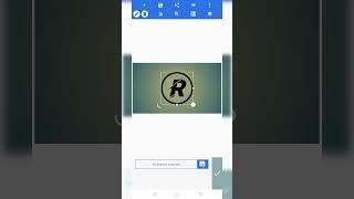How to make logo on pixellab | pixellab logo design #shorts