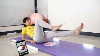 3 Minute Abs & Legs Tabata Workout Pikachu Cosplay（YOYO Baby）