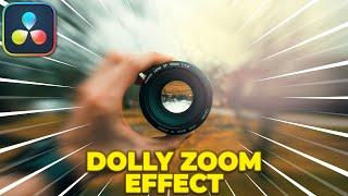 Vertigo Effect Tutorial in Davinci Resolve | Dolly Zoom Effect