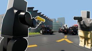 LARGEST LEGO POLICE CHASE EVER! - Brick Rigs Gameplay Roleplay - Lego Cops and Robbers!