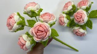 Tutorial Crochet Roses 2 Styles | Temu Honest Review | Is it worth it?Mayelin Ros