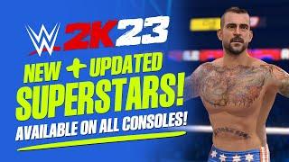 WWE 2K23: New & Updated Superstars, Hidden Content, New Legends & New Creations!