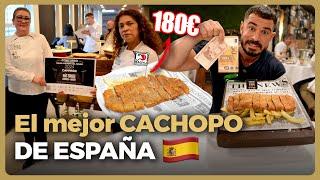 Probando el MEJOR CACHOPO de ESPAÑA y el MÁS CARO: 180€ con KOBE